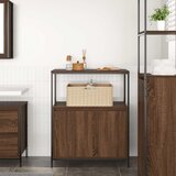  Kupaonski ormarić s policama smeđi hrast 76,5x35x95 cm | shoptok.hr