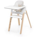 Stokke otroški stolček steps™ white/natural Cene