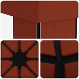 Gazebo 4 × 3 m Terakota Poliester i čelik 190 gsm | shoptok.hr
