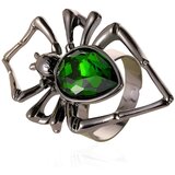 IZMAEL Prstan SP-29888 - Črna / Zelena | Shoptok.si