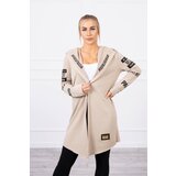 Kesi Coat with beige subtitles | shoptok.hr