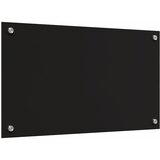  Kuhinjski zid 2 pcs Crna 70 x 40 cm Staklo otporno na udarce | shoptok.hr