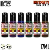 Green Stuff World Intensity Inks Set 2 &amp;ndash; 6 boja | Akrilni inkovi za minijature Slike