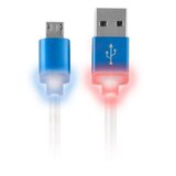 megaM micro usb kabel z led diodami | Shoptok.si