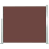 vidaXL Uvlačiva bočna tenda 120 x 300 cm smeđa u