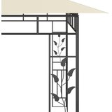  Sjenica s mrežom protiv komaraca 6 x 3 x 2,73 m krem | shoptok.hr