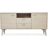 Furnhouse Bivak s tremi vrati Porto masivni hrast, (21141088) | Shoptok.si