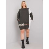 RELEVANCE Tunic-RV-TU-7222.80P-Dark Khaki | Shoptok.si