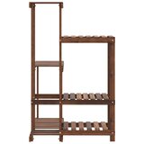  Stalak za cvijeće 62,5 x 61,5 x 101,5 cm od masivne jelovine | shoptok.hr