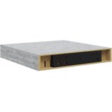  Plutajuće zidne police 2 kom boja betona 23 x 23,5 x 3,8 cm MDF | shoptok.hr