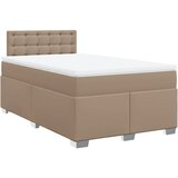  The Living Store Box spring postelja z vzmetnico kapučino 140x190cm umetno usnje - Box Spring Postelja, (21496632) | Shoptok.si