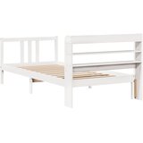  Okvir kreveta s uzglavljem bez madraca bijeli 90x200 cm | shoptok.hr