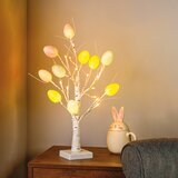 Family LED velikonočna dekoracija z 10 pirhi 24 LED 50cm 3xAA | Shoptok.si