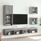 TV ormarić s LED svjetlima boja hrasta 40 5x30x102 cm | shoptok.hr