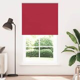 Rolo zavjesa za zamračivanje crvena 135x230 cm Širina tkanine 131,6 cm Poliester | shoptok.hr