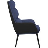  Stolica za opuštanje od tkanine plava | shoptok.hr