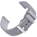 INF Silikonski pašček za uro - zračen in udoben Grey L, (22102963) | Shoptok.si