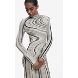 Desigual Haljina bijela | shoptok.hr