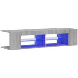 Furnova TV omarica z LED lučkami siva sonoma 135x39x30 cm, (21924550) | Shoptok.si
