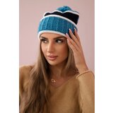 Kesi Women's cap Kinga K297 turquoise + navy blue | shoptok.hr