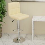  Barski stolac od tkanine krem | shoptok.hr