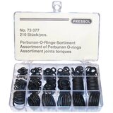 Pressol 73077 O-prsten set 210 komada Sadržaj 1 Set Cijene