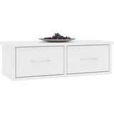 Zidna polica s ladicama bijela 60x26x18,5 cm konstruirano drvo | Eponuda.ba