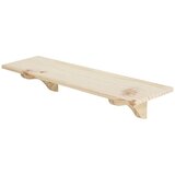  Zidni regal (D x Š x V: 18 x 60 x 1,6 cm, Opteretivost: 15 kg, Drvo) Cijene