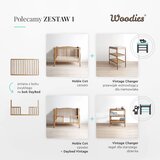 Woodies krevetić Noble Cot - vintage | shoptok.hr