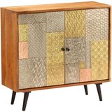 vidaXL Komoda 80x30x75 cm trden akacijev les | Shoptok.si