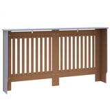  Pokrivač radijatora 2 pcs Siva 152 x 19 x 81,5 cm | shoptok.hr