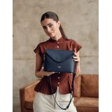 Vuch Kožna crossbody torba Byrsa Grace Dark Blue, 20 x 24 cm Slike