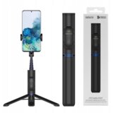Samsung GP-TOU020SA P007 Bluetooth tripod stojalo za snemanje in slikanje selfie posnetkov - črn Cene