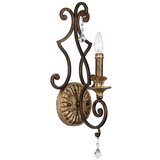 Elstead Lighting Elstead Marquette Notranja stenska svetilka s svečo, 1 lučka, antično bronasta, E14, (22099037) | Shoptok.si