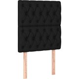  Box spring s madracem LED crni 80 x 200 cm od tkanine | shoptok.hr