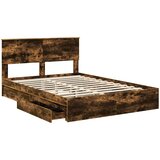  s od storage s ladicama Dimljeni hrast 135 x 190 cm | shoptok.hr
