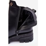 Boto Women's Leather Ankle Boots with Decorative Black Lobb | ePonuda.com