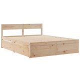  Krevet s ladicama i madracem 160x200 cm borovina | shoptok.hr