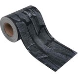  Vrtni zaslon za privatnost PVC 35 x 0,19 m sivi izgled kamena | shoptok.hr