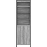  Visoki ormari Siva Sonoma 60 x 36 x 200 cm Konstruirano drvo | shoptok.hr
