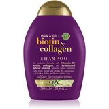 OGX Biotin & Collagen šampon za zgostitev za volumen las 385 ml Cene