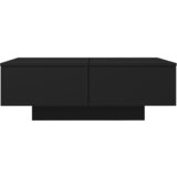  Stolić za kavu crni 90 x 60 x 31 cm od konstruiranog drva | shoptok.hr