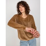 RELEVANCE Sweatshirt-RV-BL-8441.07P-camel | Shoptok.si
