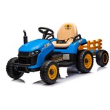 Traktor Akumulatorski traktor s prikolico BBH-030 – moder | Shoptok.si