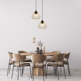  Visilica na sajli CEED GOLD, 2xE27/60W, 230V, prečnik 28 cm, crna/zlatna | Eponuda.com