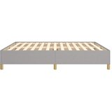  Okvir za krevet bez madraca svjetlosivi 160 x 200 cm od tkanine | shoptok.hr
