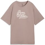 Puma Ženska majica Graphics Relaxed Varsity Tee, Roze | Eponuda.com
