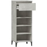  Stalak za cipele boja betona 40x36x105 cm konstruirano drvo | shoptok.hr
