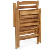  Ovalni set namještaja Acacia 165+50+50 cm 10+1 | shoptok.hr