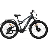 Električno kolo TX29, dvojni motor, 27,5" debelo kolo, baterija 48V 19,2Ah, siva, (5000255671)
